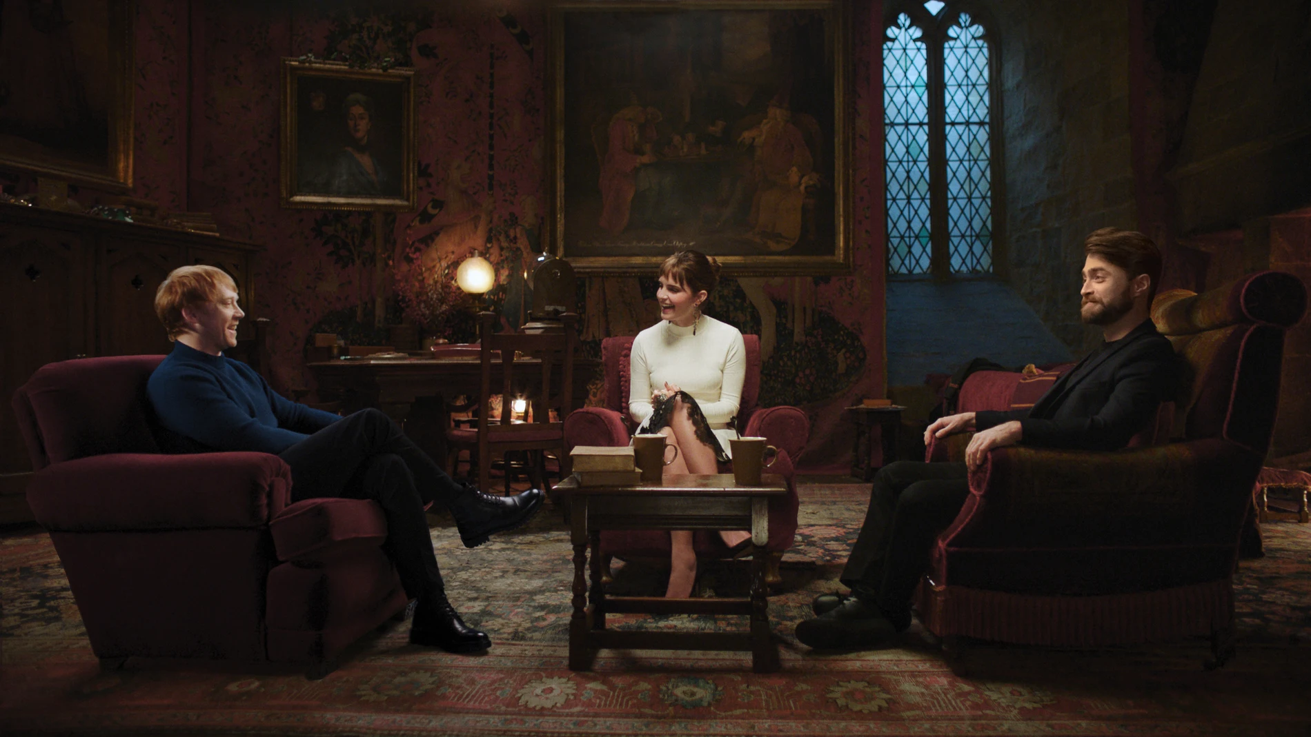Los tres protagonistas de Harry Potter se reúnen de nuevo