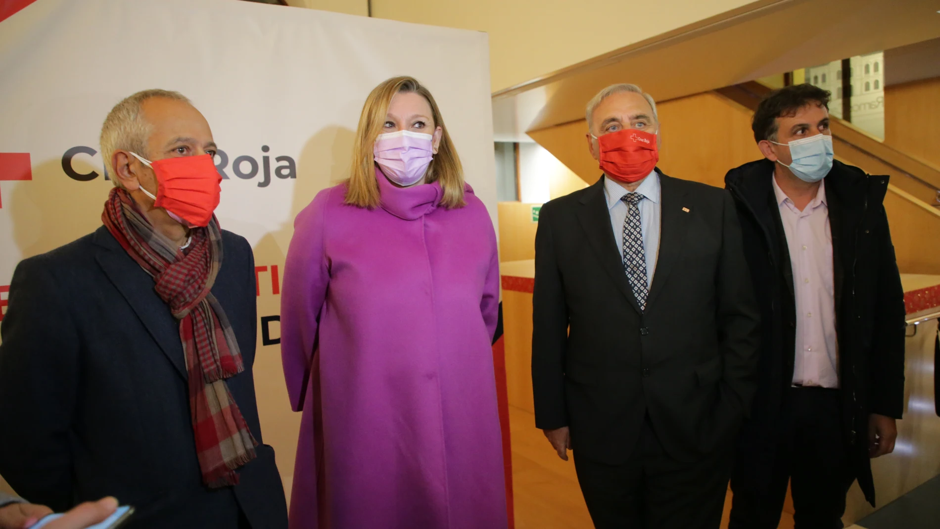 La consejera de familia, Isabel Blanco, asiste a la entrega de los premos de la Cruz Roja en Zamora