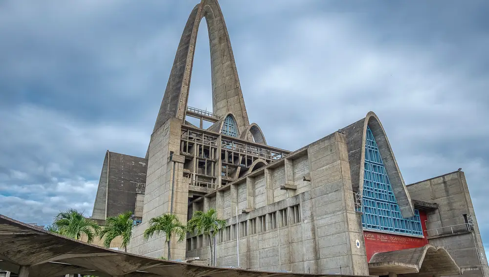 Catedral del municipio de Higüey, a escasos kilómetros de Punta Cana