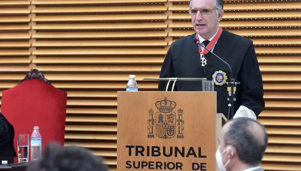 El presidente de la Audiencia Provincial de Burgos, Mauricio Muñoz