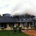 Incendio en una vivienda