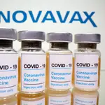 Viales de la vacuna Novavax contra la Covid-19