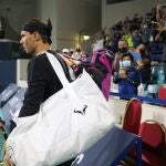 Rafael Nadal compitió el pasado fin de semana en Abu Dabi en un torneo de exhibición