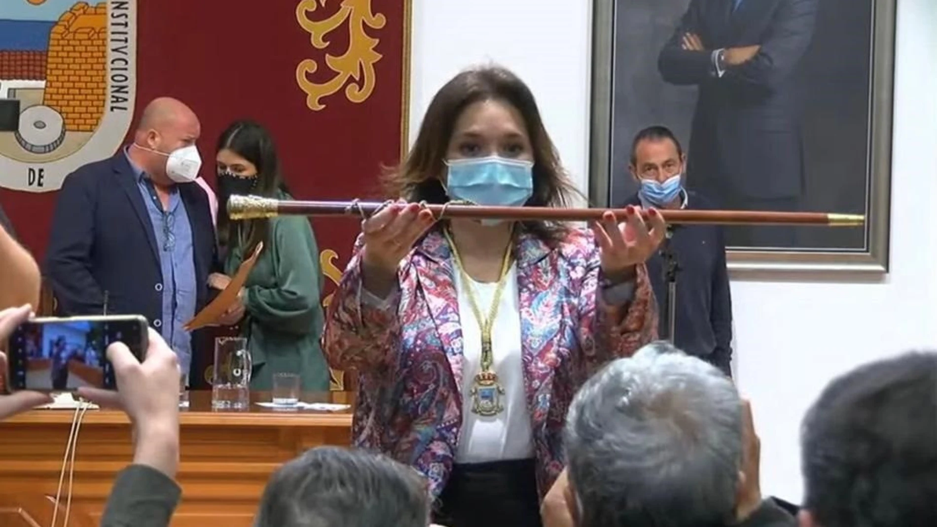 Margarita del Cid ha sido proclamada este lunes nueva alcaldesa de Torremolinos (Málaga)