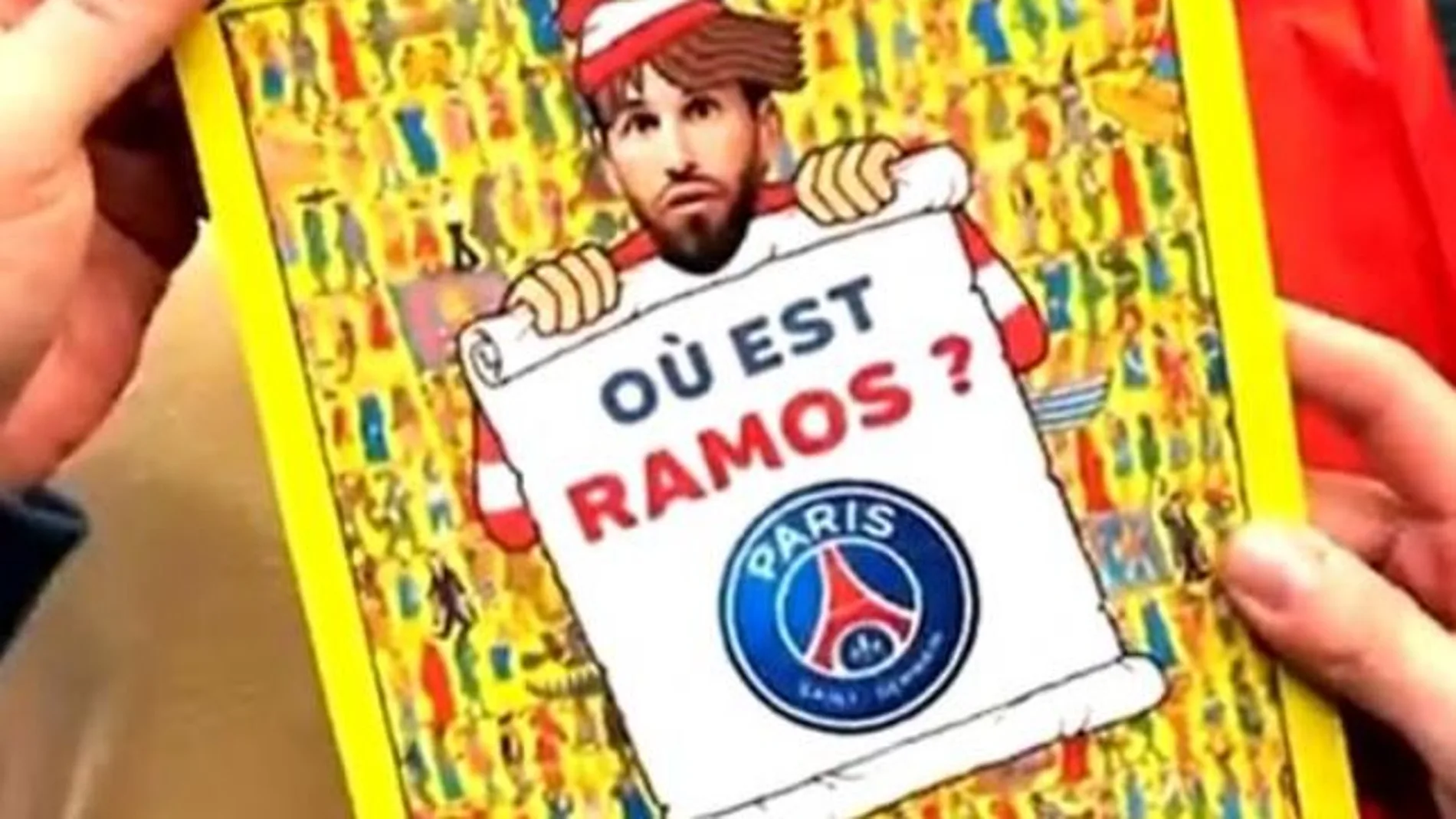 ¿Dónde esta Ramos?, la nueva burla de Francia