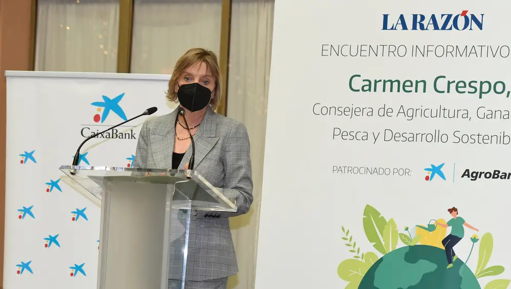 La directora territorial de CaixaBank en Andalucía Occidental y Extremadura, María Jesús Catála