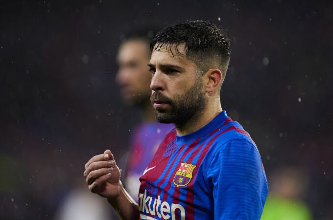Jordi Alba, jugador del Barcelona.