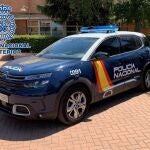 Vehículo de la Policía Nacional. POLICÍA NACIONAL