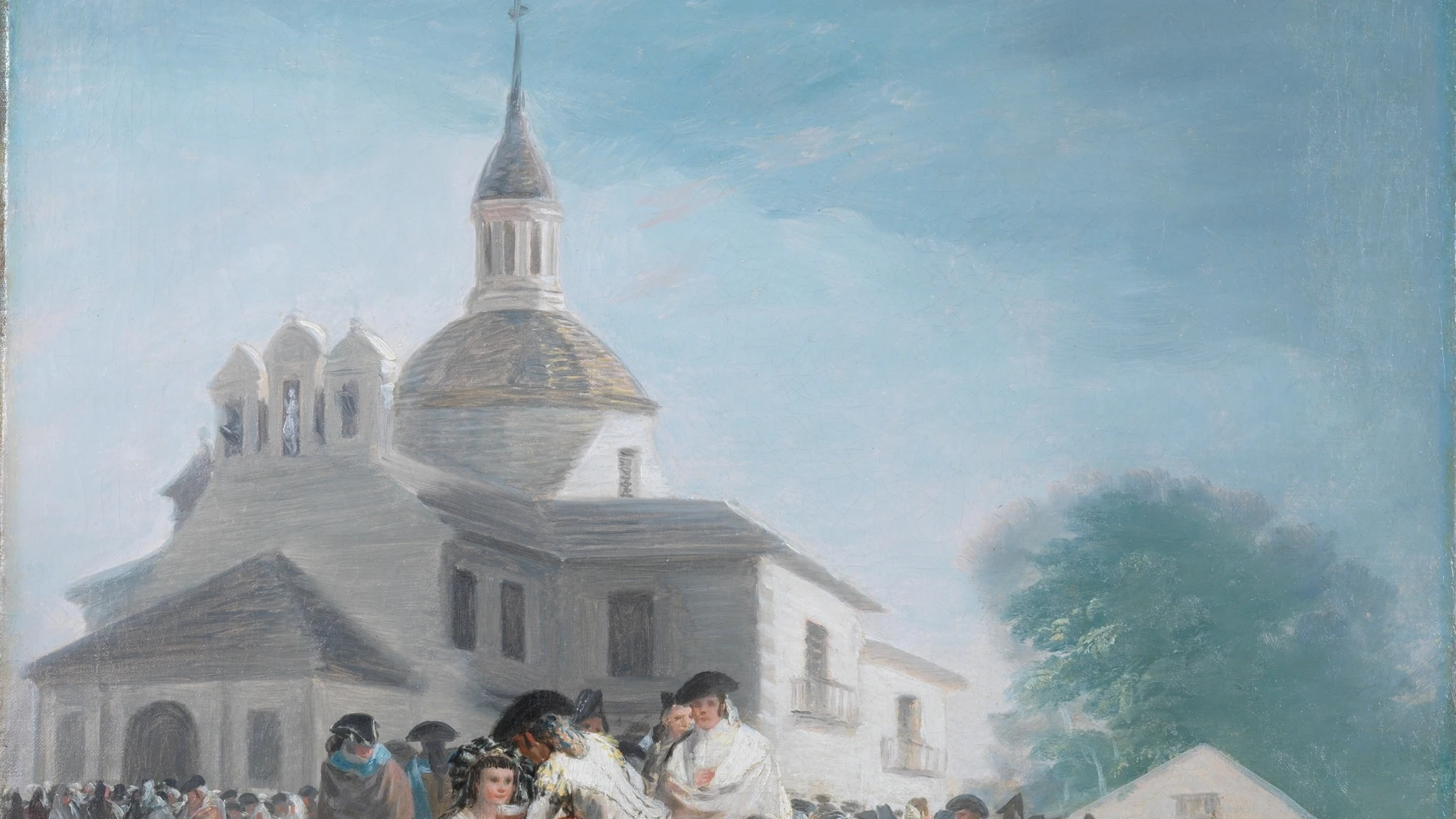 La ermita de San Isidro, de Goya