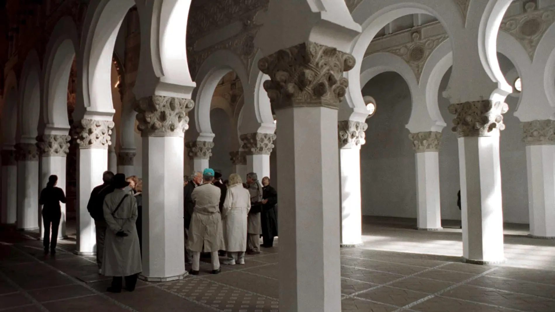 Sinagoga de Santa María la Blanca, en Toledo, que refleja la cultura judía de la Edad Media en España