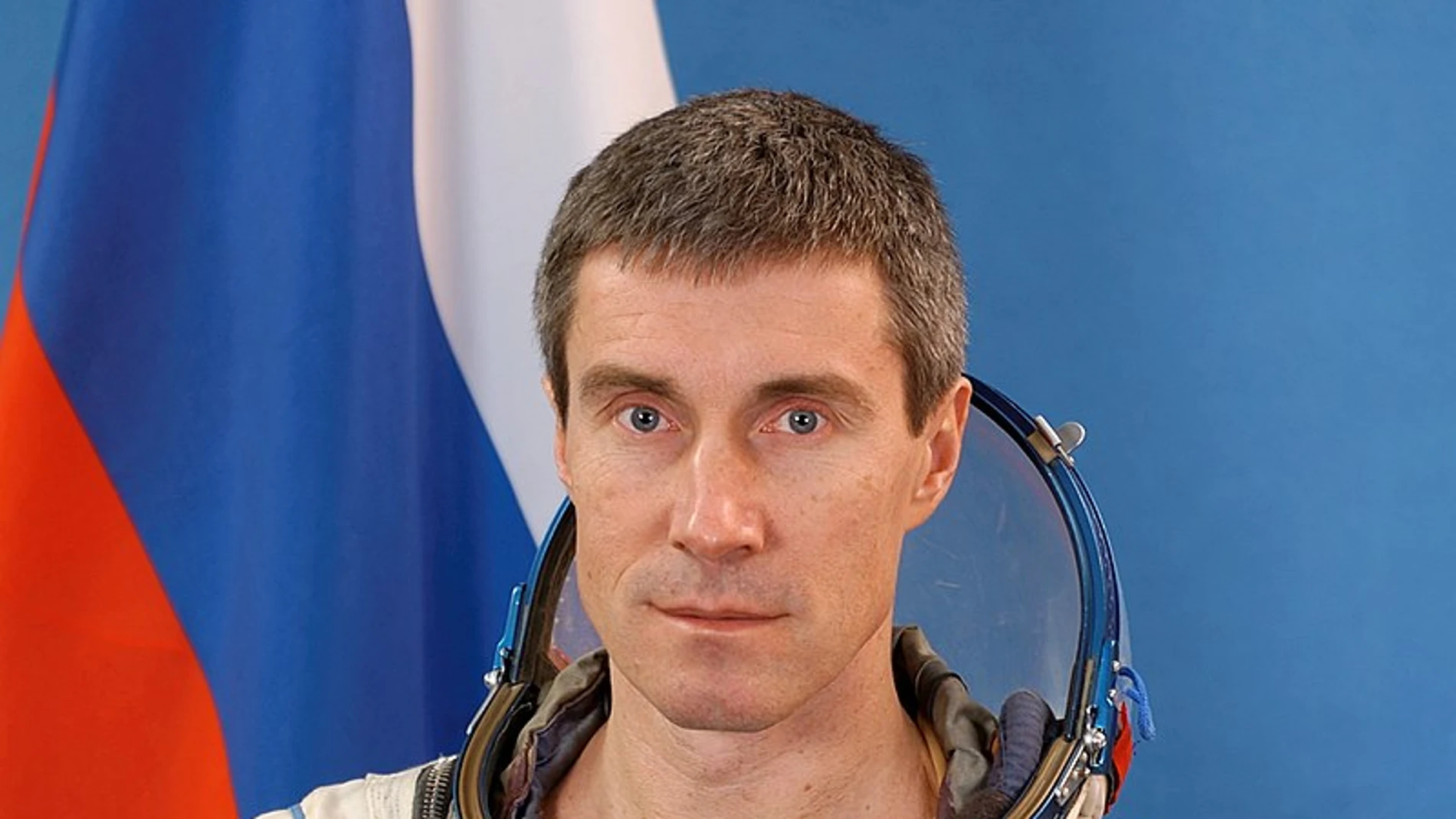 Astronauta de Roscosmos Sergei Krikalev, ingeniero de vuelo de la Expedición 11. Centro de Entrenamiento de Cosmonautas Gagarin