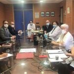 Reunión de la Consejería de Salud con el Ayuntamiento de Lorca
