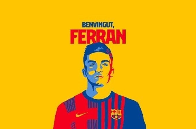 Ferran Torres será presentado el lunes como nuevo jugador del Fútbol Club Barcelona