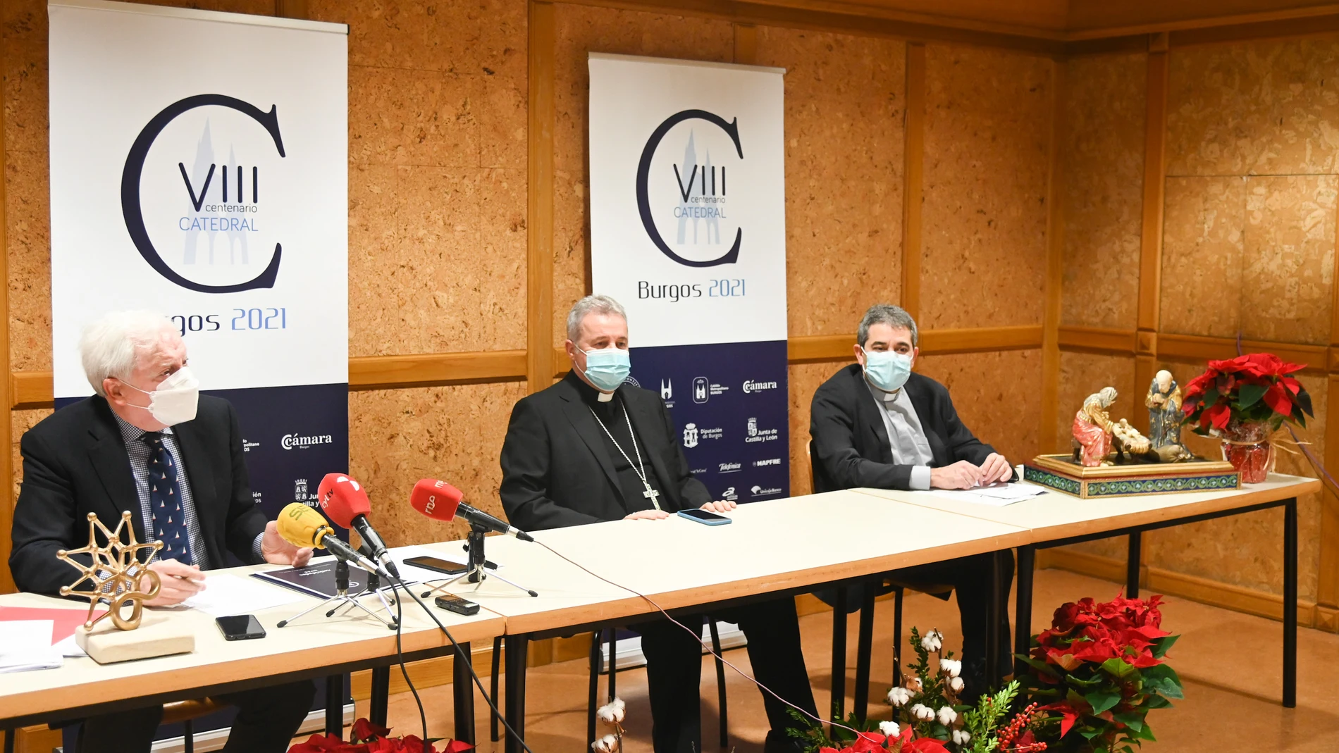La Fundación VIII Centenario de la Catedral. Burgos 2021 ofrece una rueda de prensa informativa sobre los asuntos tratados en las dos reuniones de su Patronato