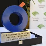 Imagen del I Premio de Periodismo Manuel Barrios de La Razón