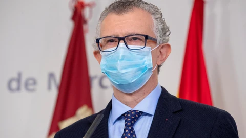 El consejero de salud de Murcia, Juan José Pedreño