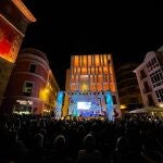 Imagen de uno de los conciertos en la plaza Belluga de Murcia