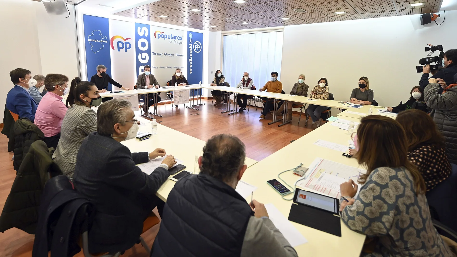 Reunión del Comité de Campaña del PP de Burgos