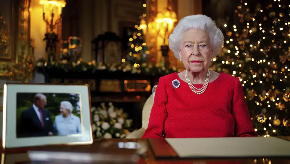 La Reina Isabel II en su discurso de Navidad