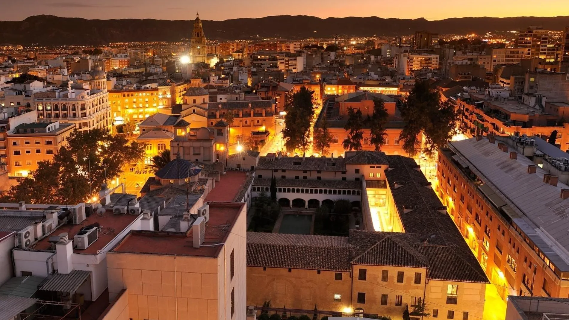 Vista aérea de Murcia