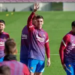  Ferran Torres, presentado en el Barça... Y positivo en covid