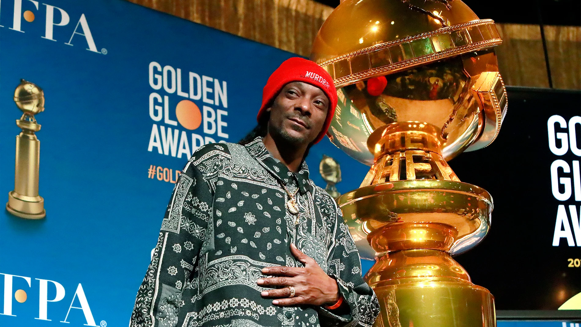 El rapero Snoop Dogg fue el encargado de anunciar las nominaciones de los Globos de Oro, el mes pasado