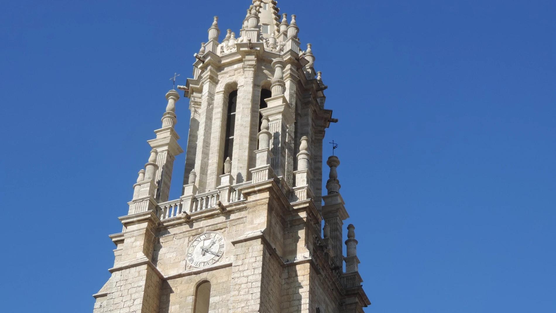 Restauración de la linterna de la Colegiata de Ampudia (Palencia)