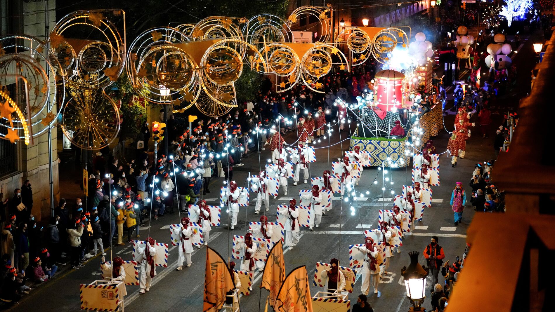 Pan y sal para los Reyes Magos en Barcelona