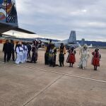Los Reyes Magos llegan a la Base Aérea de Alcantarilla