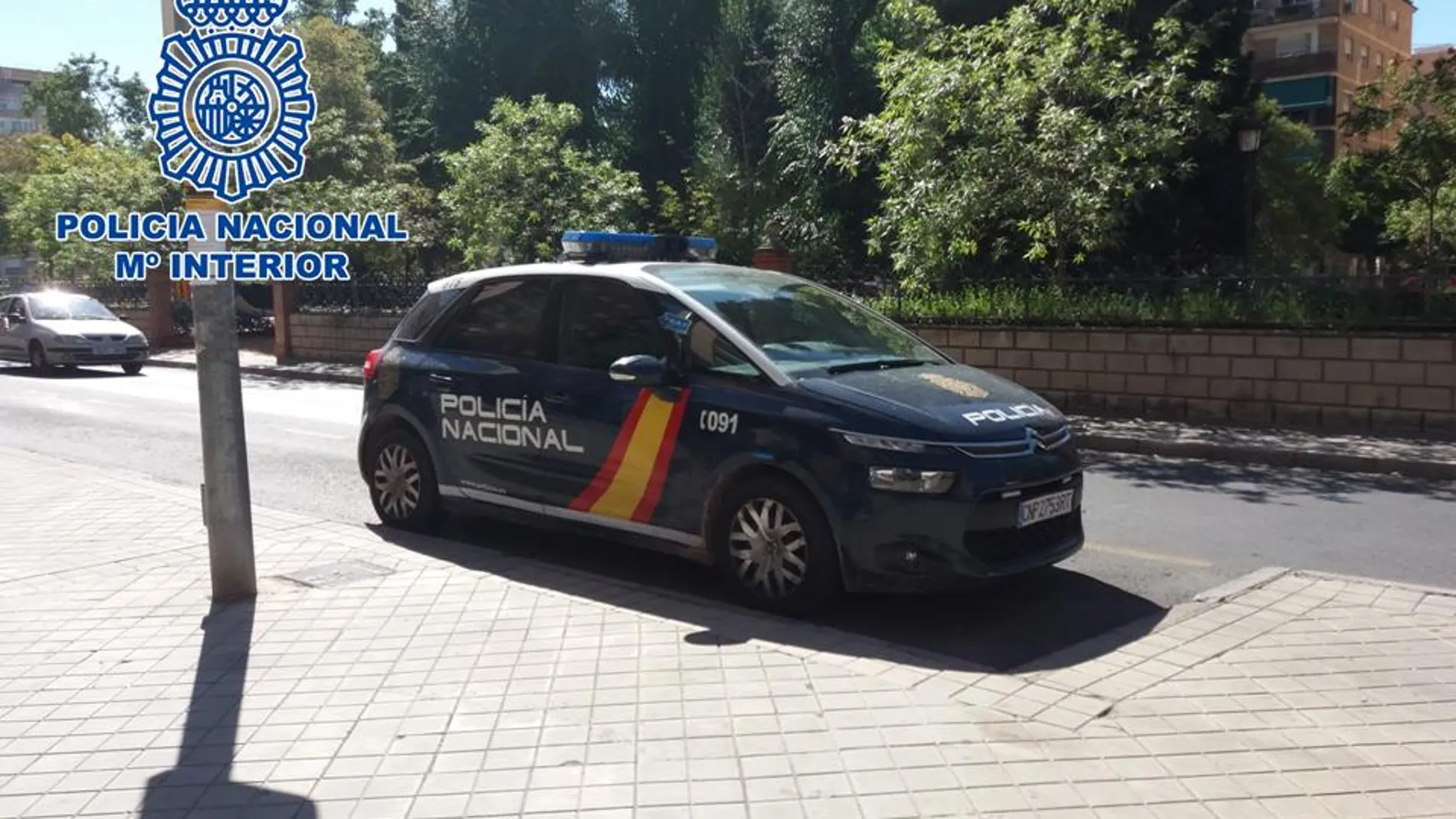 Coche patrulla de Policía Nacional POLICÍA NACIONAL 05/01/2022