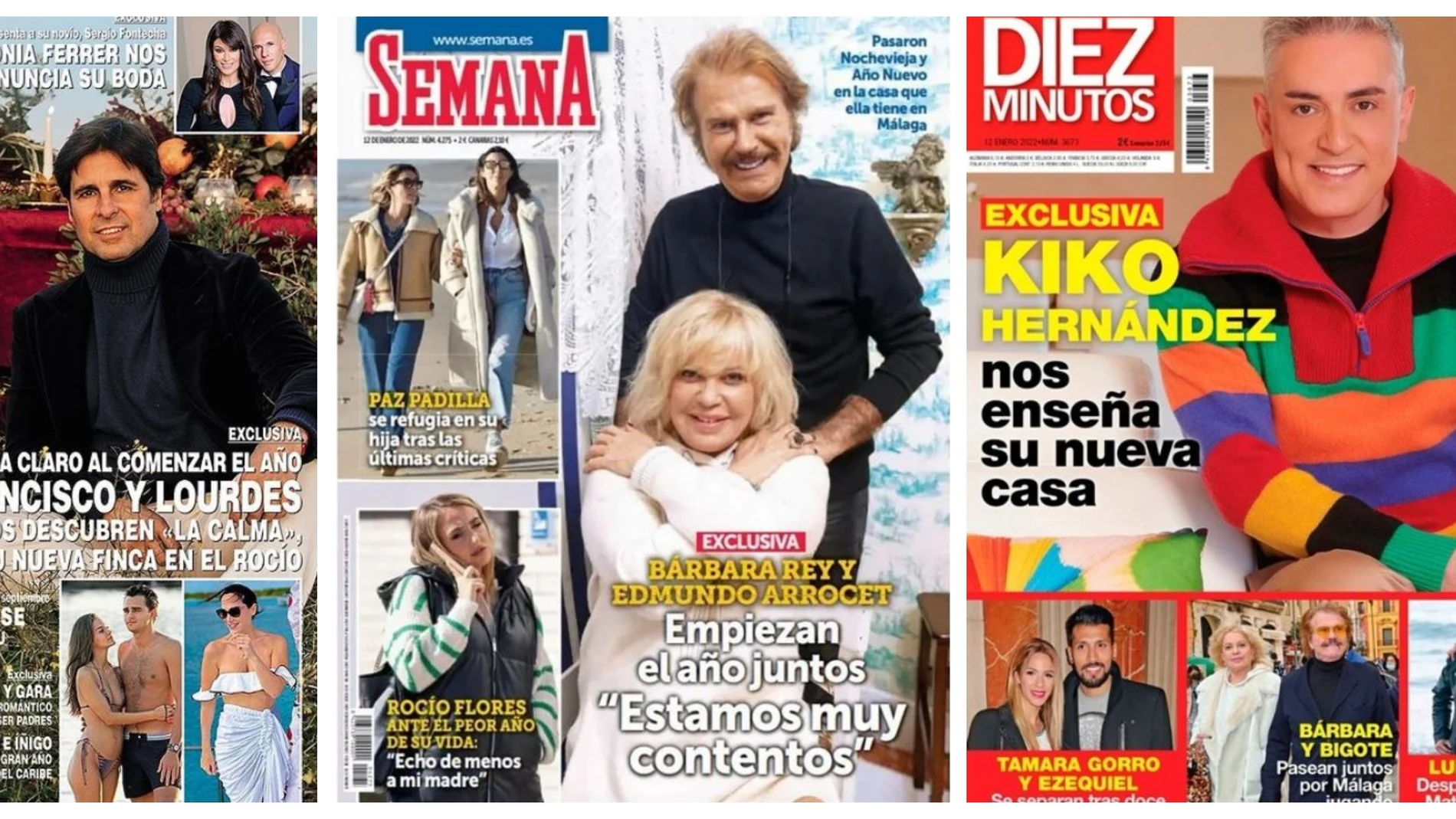 Revistas del corazón 5 enero 2022