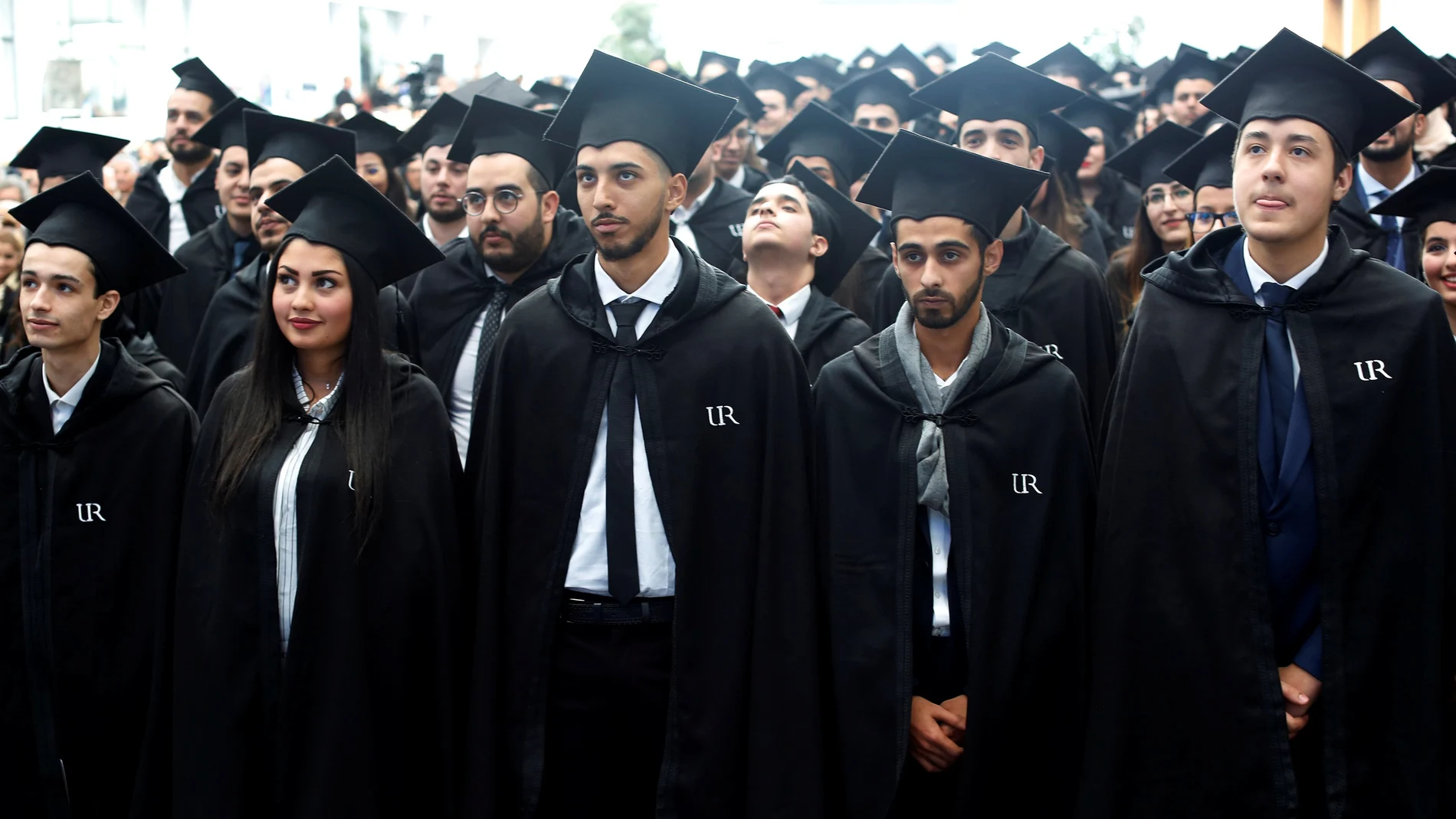 Estudiantes de la Universidad de Rabat, en una foto de archivo