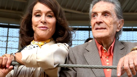 Mari Ángeles Grajal y Jaime Ostos en una imagen de archivo