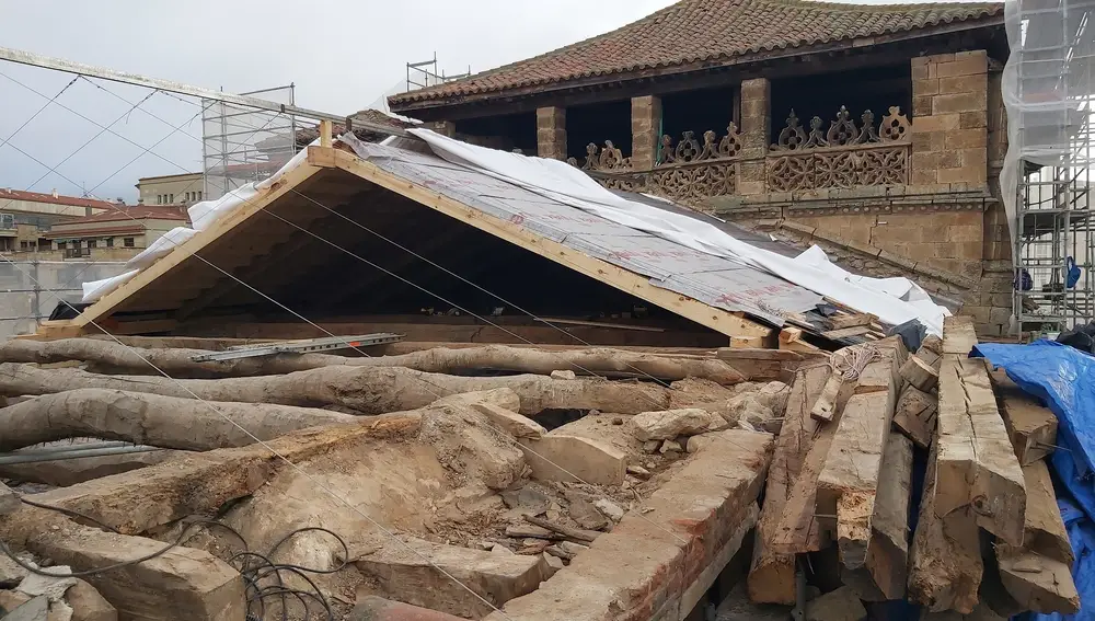 Obras de refuerzo estructural de la Iglesia del Convento de la Anunciación de Salamanca "Las Úrsulas"