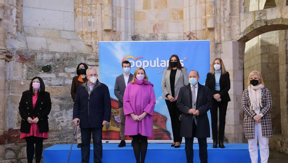 El PP de Zamora presenta a los miembros de la candidatura a las Cortes de Castilla y León del próximo 13 de febrero