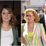 Elia Muñoz, Mayte Zaldívar y Julián Muñoz