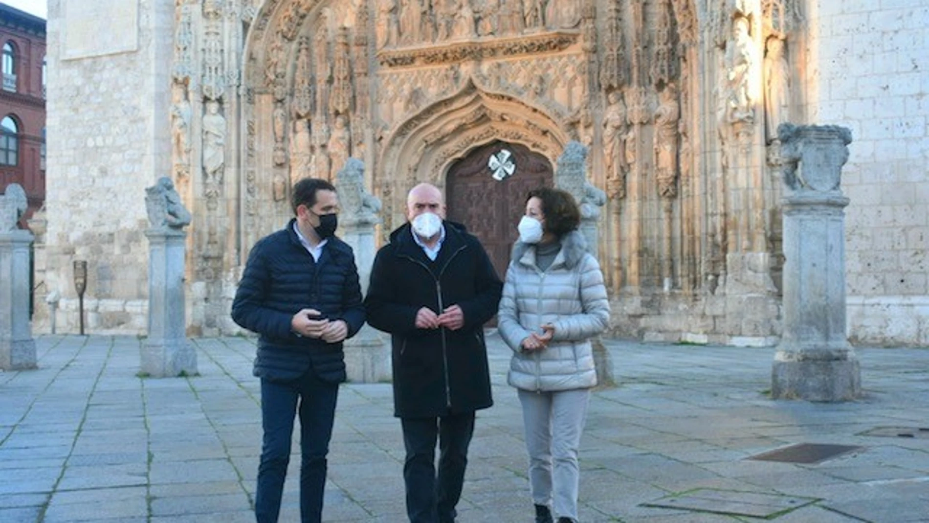 Conrado Íscar, Jesús Julio Carnero y Mercedes Cantalapiedra presentan la candidatura del PP de Valladolid