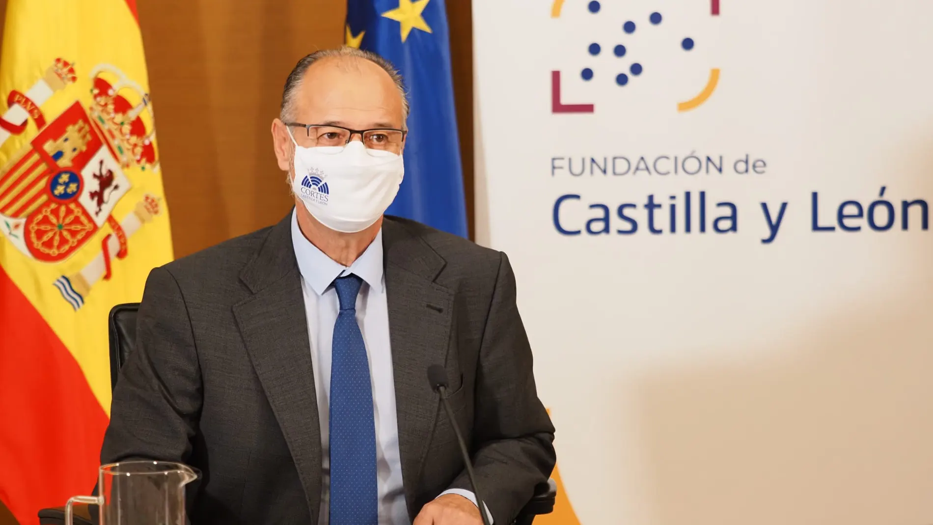 El presidente de la Fundación Castilla y León, Luis Fuentes