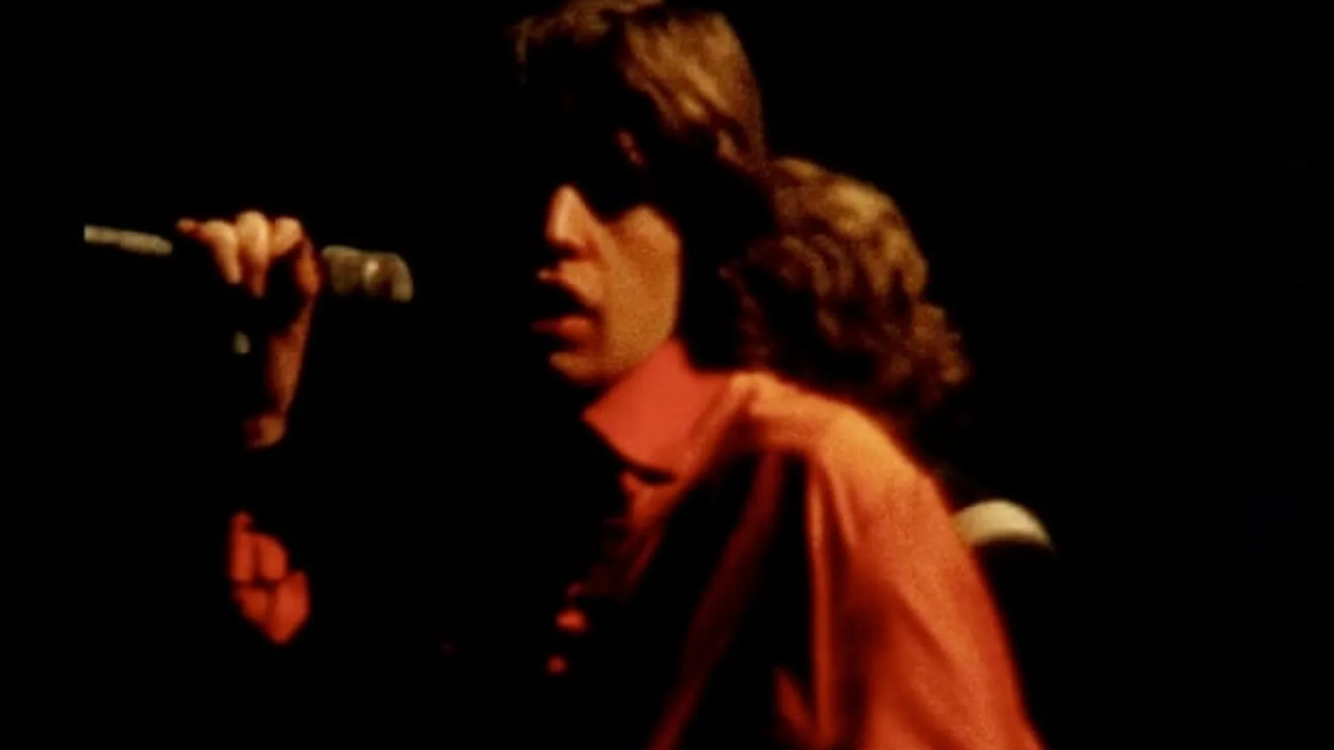 Mick Jagger en el Altamont Festival