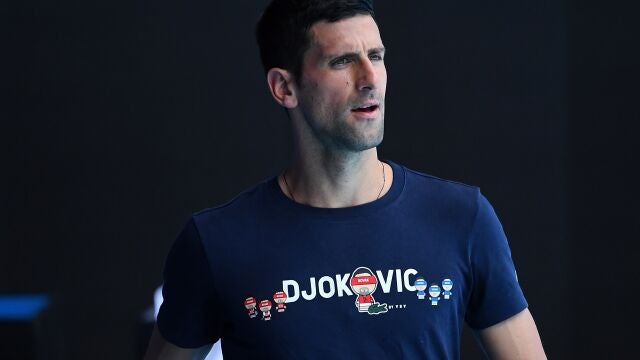 El tenista serbio Novak Djokovic.