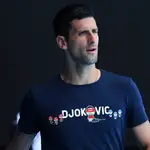 El tenista serbio Novak Djokovic.