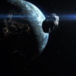 Imagen de archivo de un asteroide cercano al planeta Tierra