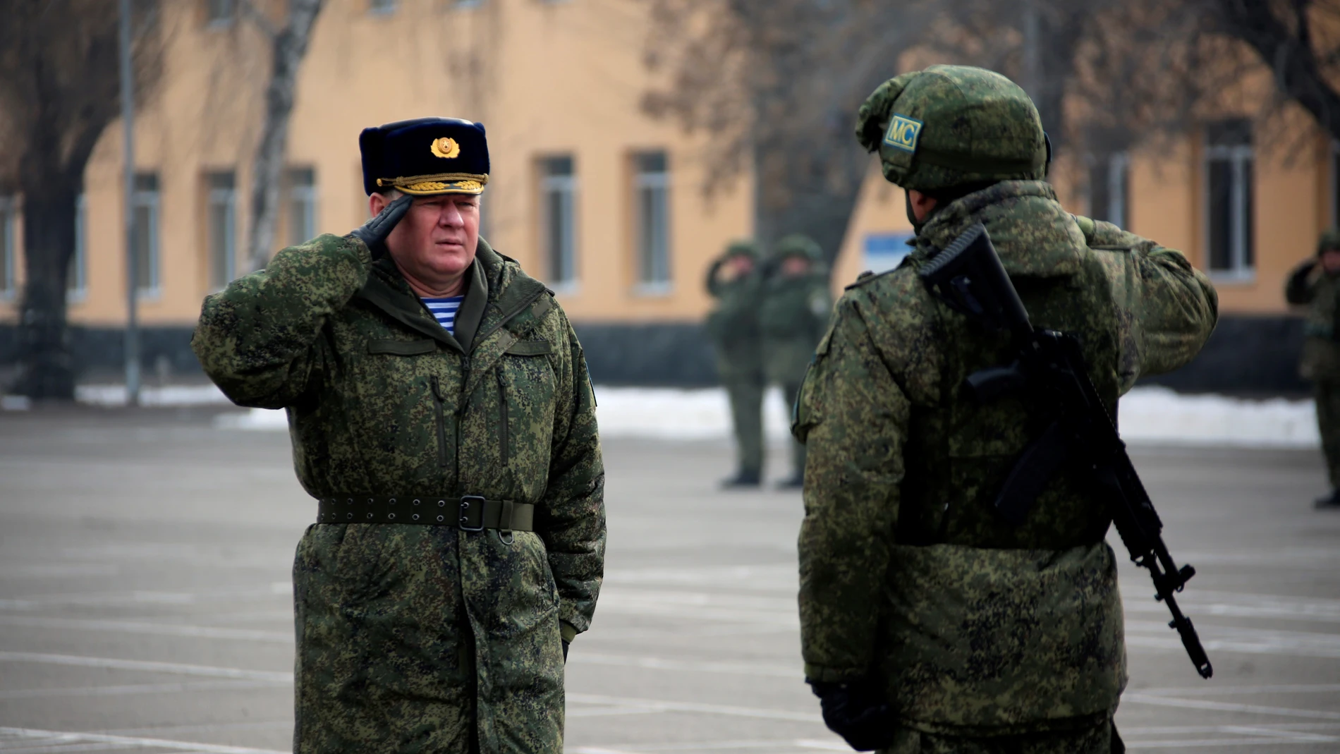 La alianza militar postsoviética liderada por Rusia, la Organización del Tratado de Seguridad Colectiva (OTSC), al iniciar la retirada de los 2.030 soldados desplegados en Kazajistán