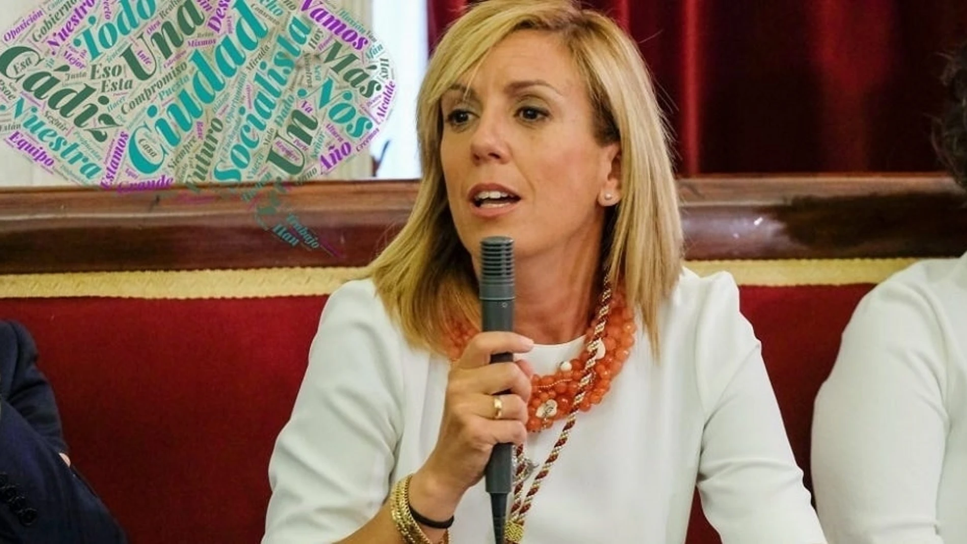 Mara Rodríguez, ex portavoz del PSOE en el Ayuntamiento de Cádiz. PSOE