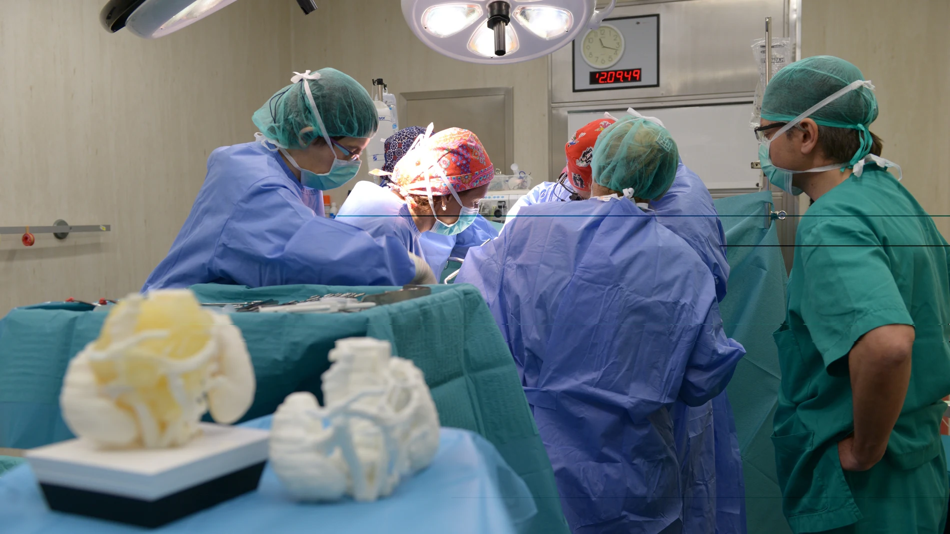 Las reproducciones de modelos anatómicos en 3D permiten planificar las intervenciones y mejorar así la seguridad y precisión en quirófano