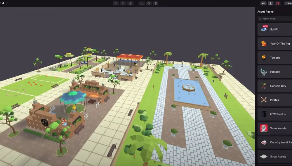 Constructor de Decentraland.