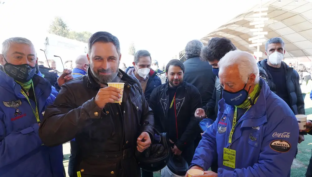 Santiago Abascal visita Pingüinos