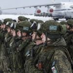 Tropas rusas salieron de Moscú hacia Kazajistán, hace apenas dos semanas