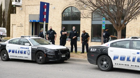 Policía de Dallas, en Texas, Estados Unidos 15/01/2022