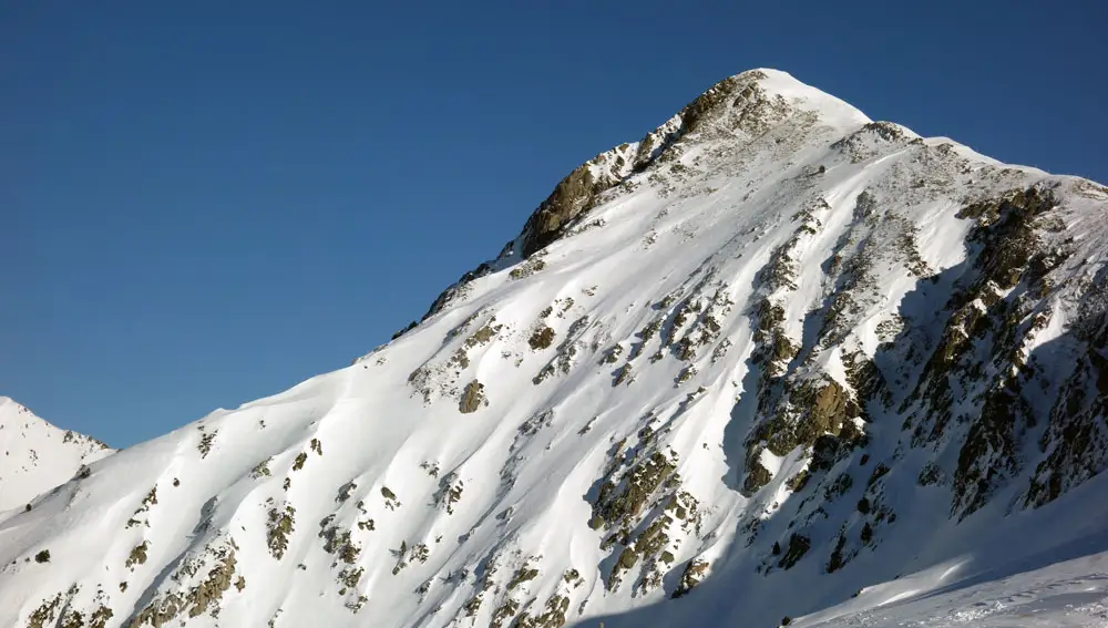 Así esta el Baciver, montaña donde se celebrará el Freeride World Tour en Baqueira Beret